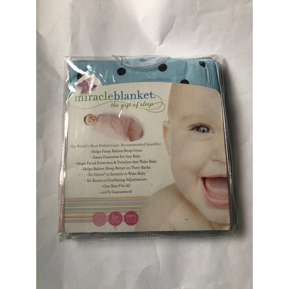 Miracle blanket Polka dot Swaddle blanket